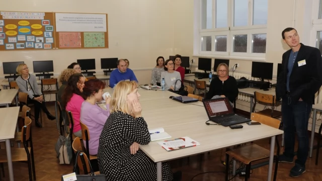 Tczew - Nauczyciele o motywacji na konferencji w I LO