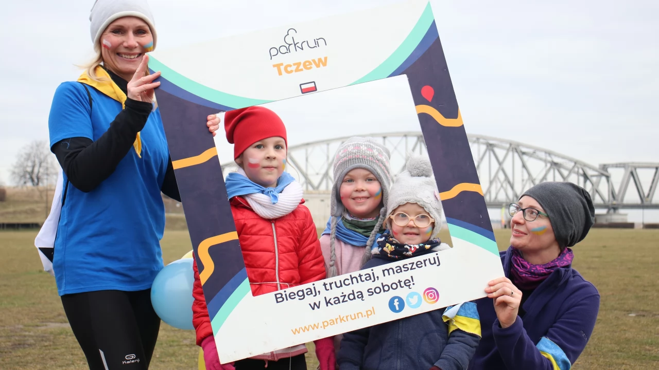 Tczew - Parkrun - "Solidarni z Ukrainą"