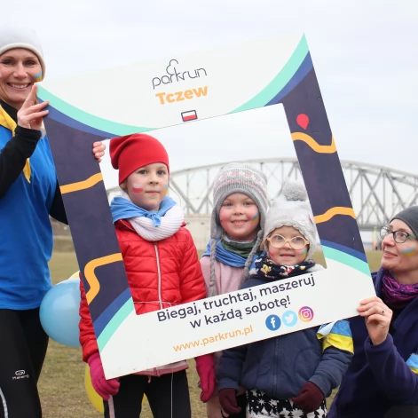 Tczew - Parkrun - "Solidarni z Ukrainą"