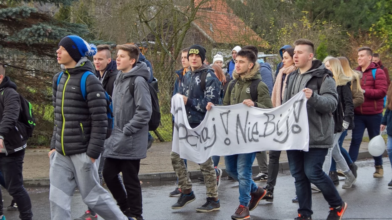 Tczew - Marsz "STOP PRZEMOCY"