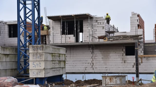 Tczew - Trwa budowa ostatnich dwóch bloków na "osiedlu TTBS-owskim"