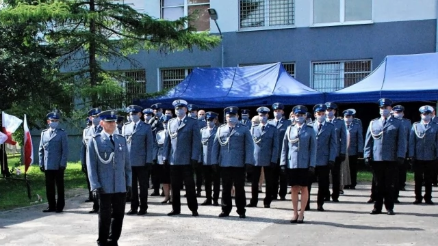 Tczew - 36 policjantów mianowanych na wyższe stopnie