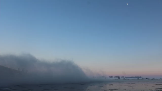 Tczew - Niezwykłe zjawisko nad Wisłą