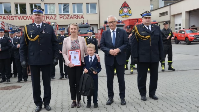 Tczew - Dzień Strażaka w Tczewie. Podziękowania za oddaną służbę