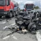 Tczew - Poważny wypadek w Zajączkowie. Strażacy ratowali uwięzionego kierowcę