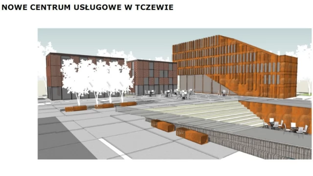 Tczew - Jakie będzie Nowe Centrum Usługowe Tczewa? Zobacz 8 pomysłów na zagospodarowanie terenu koszar