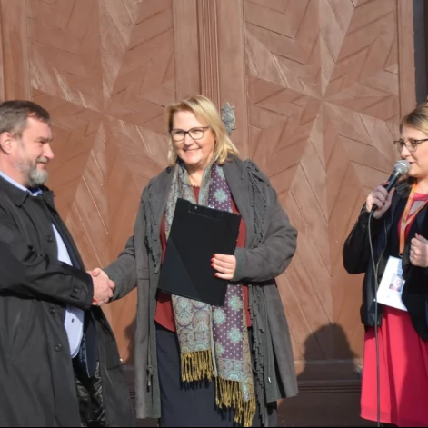 Tczew - Manifest przeciwko marnowaniu jedzenia w Tczewie