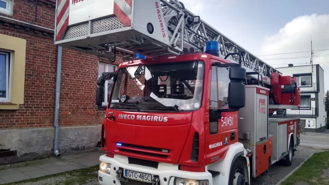 Tczew - Zadymienie w budynku wielorodzinnym na Jagiellońskiej