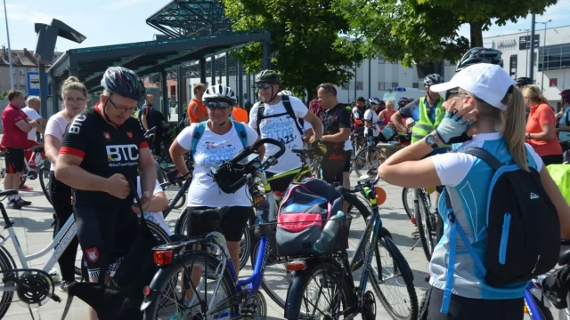 Tczew - I pojechali! Wielki Przejazd Rowerowy wyruszył