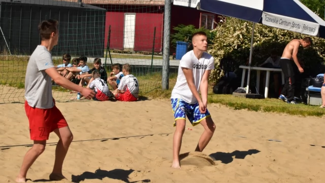 Tczew - Plażowe rozgrywki ruszyły
