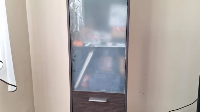 Tczew - Szafka wysoki słupek z witryną