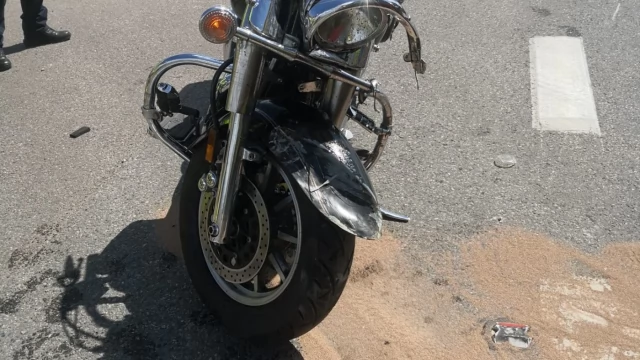 Tczew - Zajączkowo. Zderzenie motocykla z ciężarówką