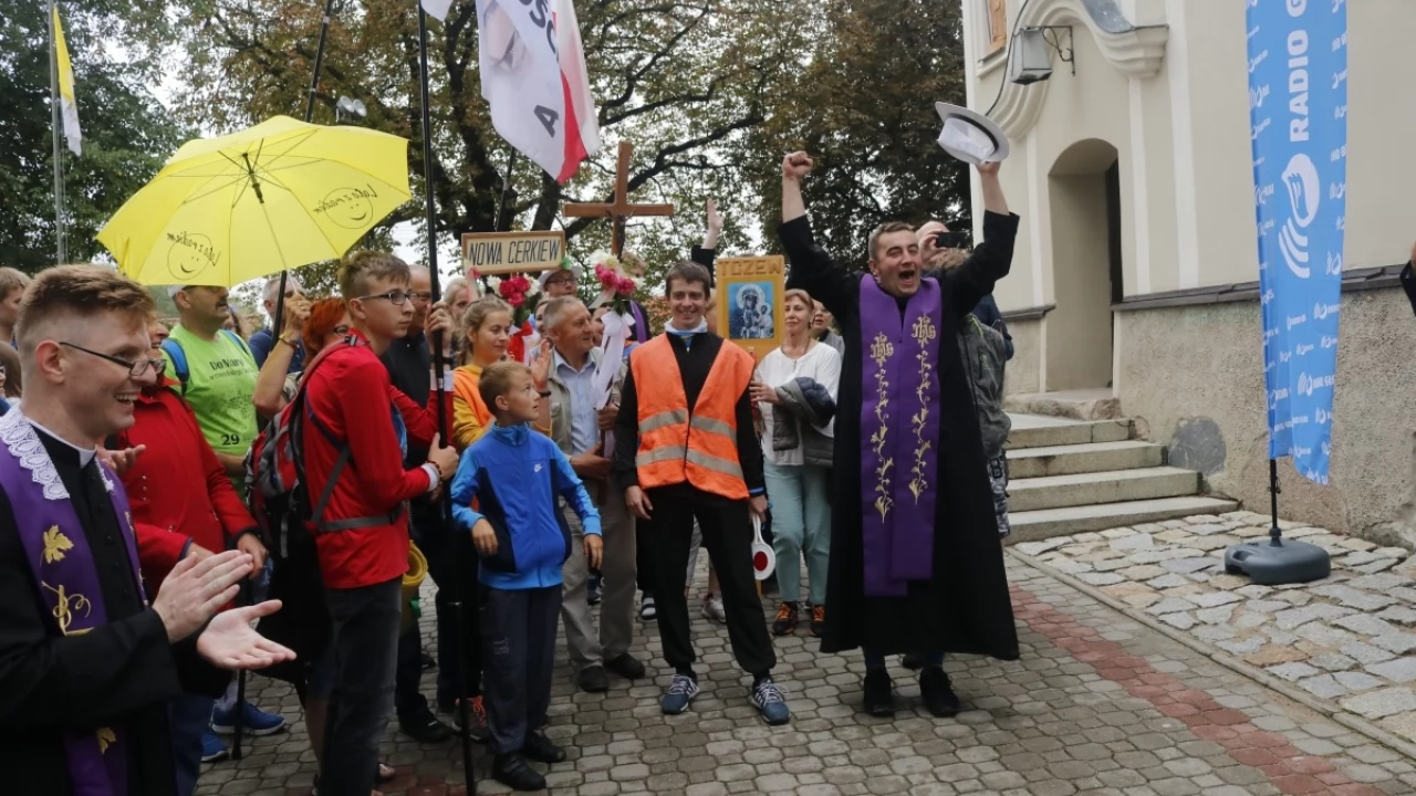 Tczew - Tczewianie na odpuście w Piasecznie