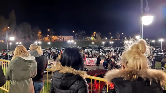 Tczew - Protesty ws. aborcji nie ustają. "Wybaczcie utrudnienia, Tczew ma rząd do obalenia" [FILM]