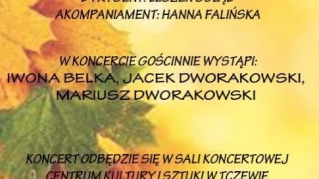 Tczew - Koncert Jesienny Chóru Męskiego "ECHO"