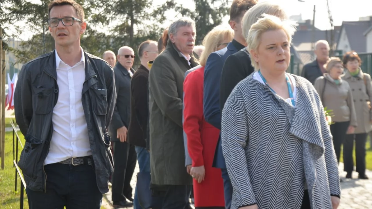Tczew - Uroczystości przy Panteonie Katyńskim