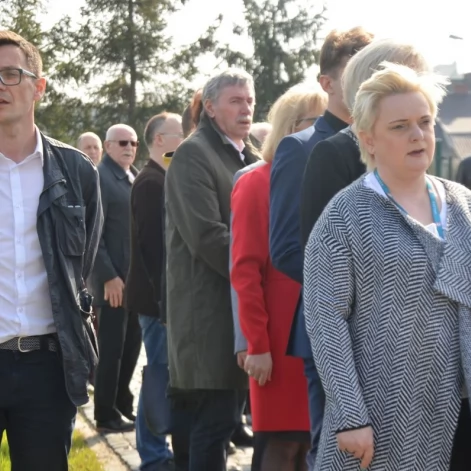 Tczew - Uroczystości przy Panteonie Katyńskim