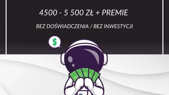 Tczew - Praca zdalna w Domu przy Komputerze - 4500 - 5500 zł + PREMIE!