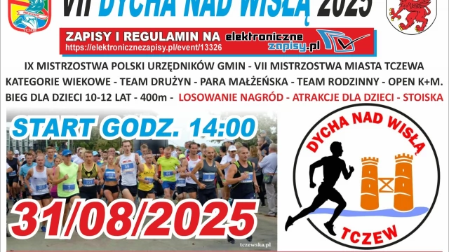 Tczew - VII Dycha Nad Wisłą - sportowa i rodzinna niedziela na Bulwarze