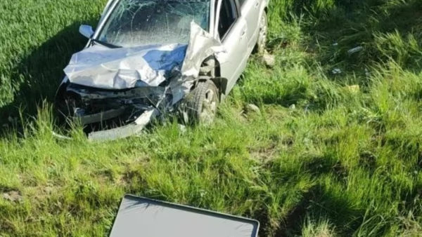Tczew - Wypadek na drodze nr 224. Świadkowie zachowali zimną krew