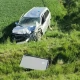 Tczew - Wypadek na drodze nr 224. Świadkowie zachowali zimną krew