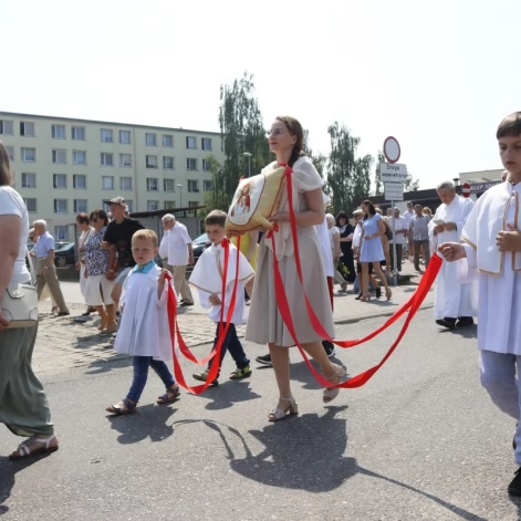 Tczew - Boże Ciało - procesja z Najświętszym Sakramentem