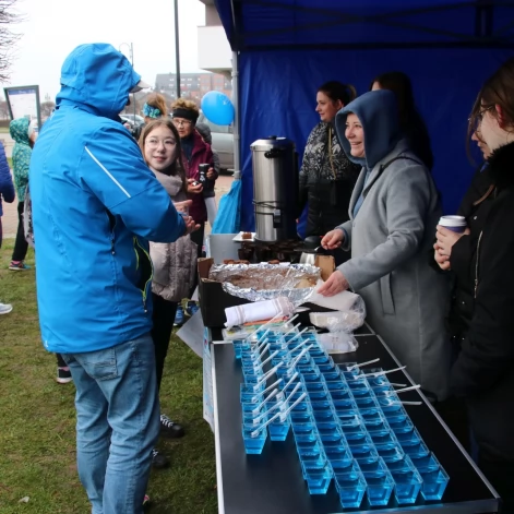 Tczew - Parkrun na niebiesko