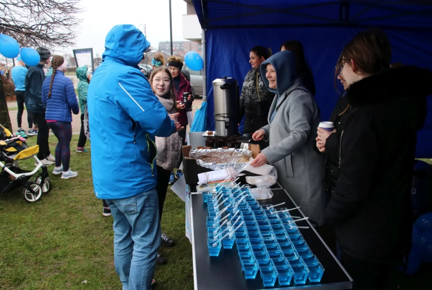 Tczew - Parkrun na niebiesko