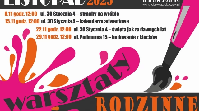 Tczew - Warsztaty rodzinne w Fabryce Sztuk