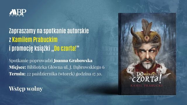 Tczew - Spotkanie autorskie z Kamilem Prabuckim