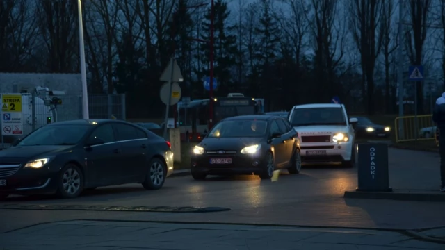 Tczew - Kolejki przed stacjami paliw