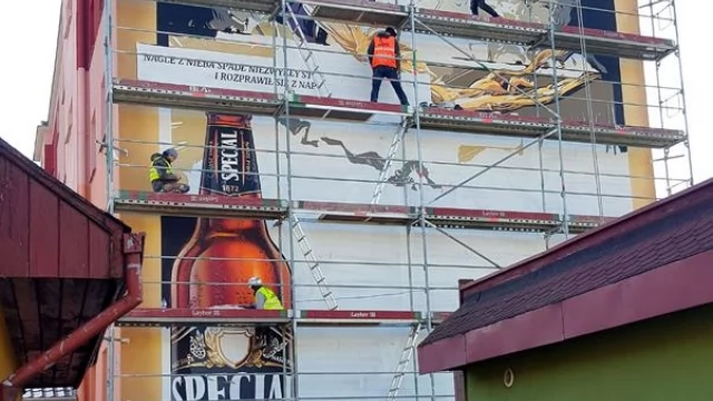 Tczew - Mural czy reklama?