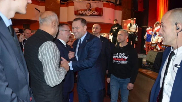 Tczew - Karol Nawrocki w Tczewie o pakcie migracyjnym i zielonym ładzie