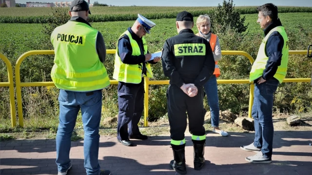 Tczew - Badali infrastrukturę w miejscu śmiertelnego wypadku