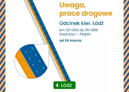 Tczew - Uwaga! Zmiany w organizacji ruchu na A1