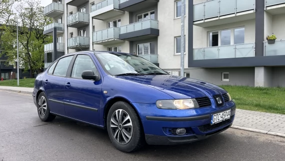 Tczew - Seat Toledo 1.6 klimatyzacja, bez rdzy, sprawny