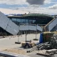 Tczew - Zawaliła się część nowo budowanego marketu Aldi
