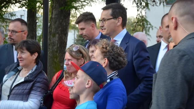 Tczew - Mateusz Morawiecki w Pelplinie. Zapytaliśmy o Most Tczewski