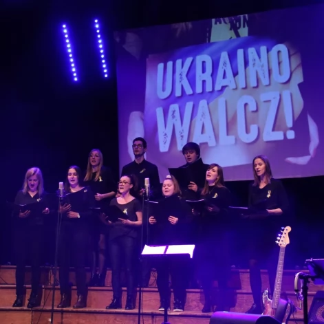 Tczew - Tczewscy artyści zagrali dla Ukrainy