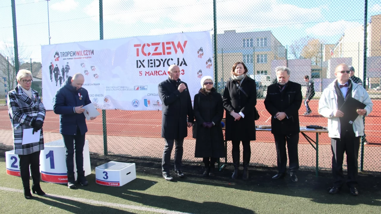 Tczew - Bieg Tropem Wilczym i uroczystości dla żołnierzy wyklętych