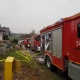 Tczew - Gniszewo. Pożar domu jednorodzinnego