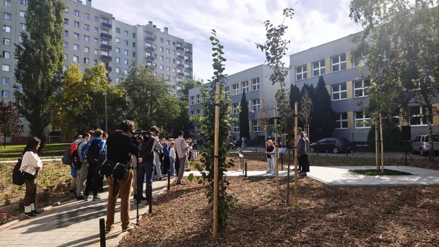 Tczew - Park kieszonkowy na SP4 oficjalnie otwarty