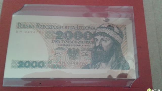 Tczew - SPRZEDAM REPLIKE 2000ZL PRL!