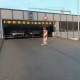 Tczew - Zamknięty wyjazd z parkingu przy dworcu