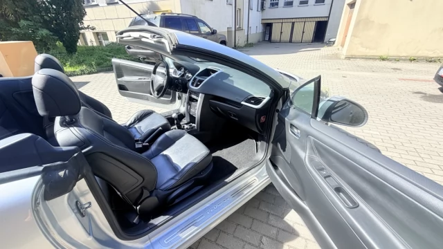 Tczew - Sprzedam peugeot 207cc 120km 1.6 benz