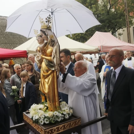 Tczew - Tczewianie na odpuście w Piasecznie