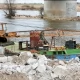 Tczew - Most Tczewski będą rozbierać z barek