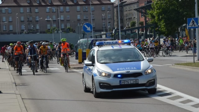 Tczew - I pojechali! Wielki Przejazd Rowerowy wyruszył