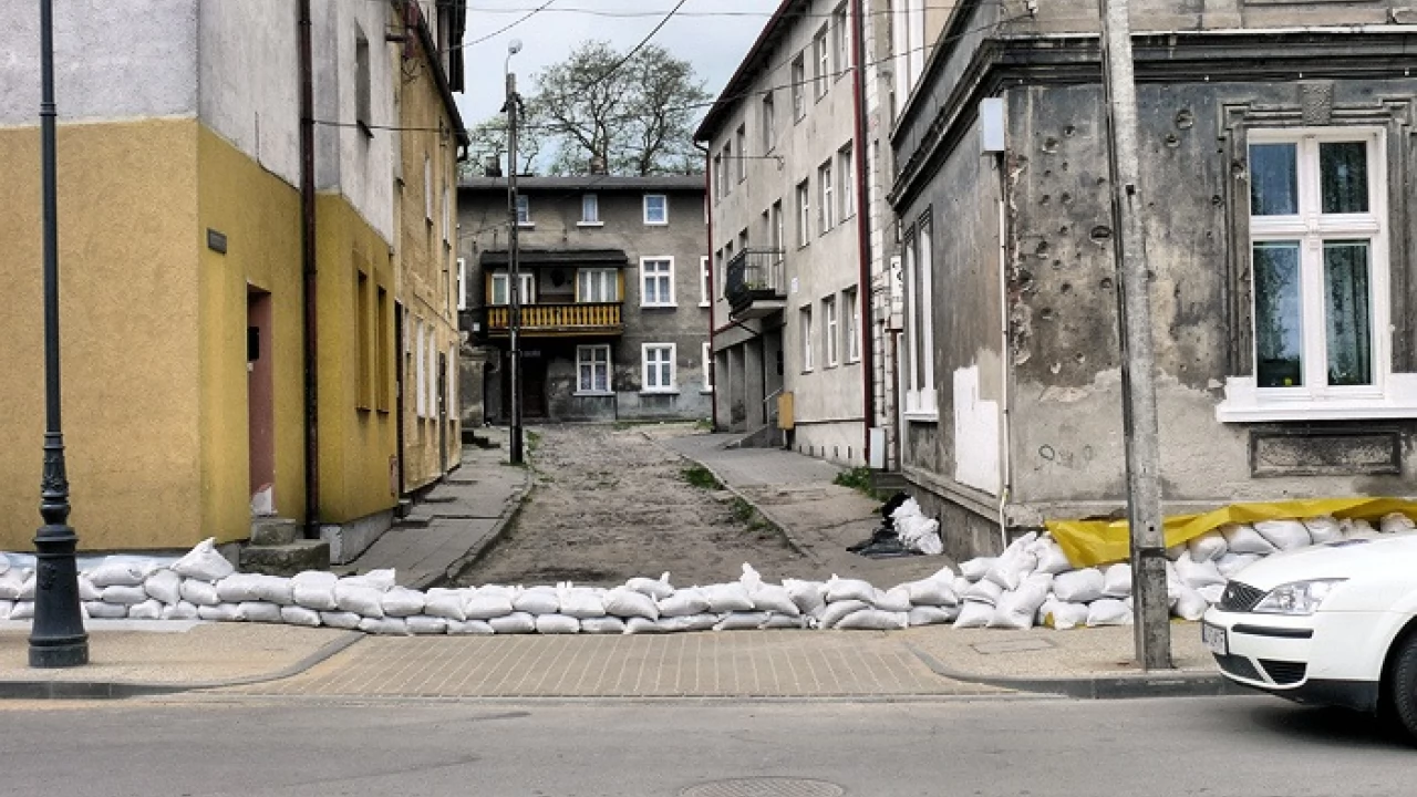 Tczew - Stan Wisły oraz przygotowania do nadejścia fali