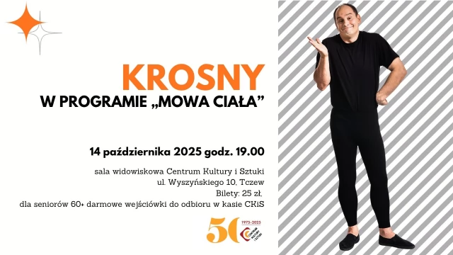 Tczew - Ireneusz Krosny w nowym programie "Mowa ciała"